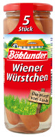 Böklunder Wiener Würstchen 5 Stück 210 g Glas